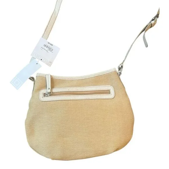 Beige and White Shoulder Bag - NWT! - Picture 2 of 3